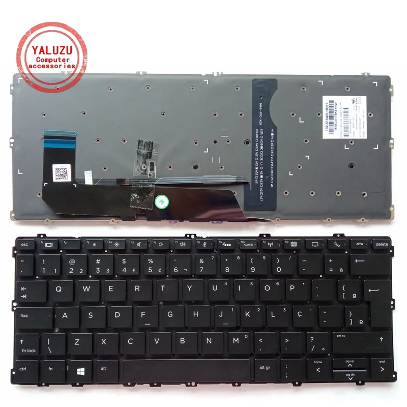 

BR/UK NEW Keyboard For HP EliteBook X360 1030 G2/1030 G3/1030 G4 HSN-104C Q10C Q20 Laptop