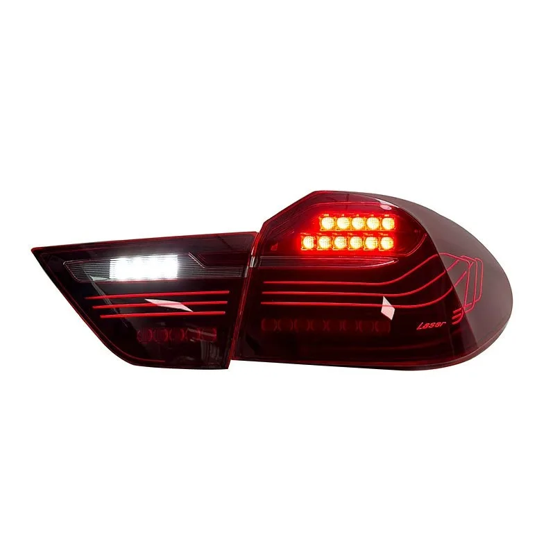 -For Upgraded CSL Line Style LED Tail Light Assembly for  X4 F26 2014-2018 Sequential Turn Signal Rear Lamp*