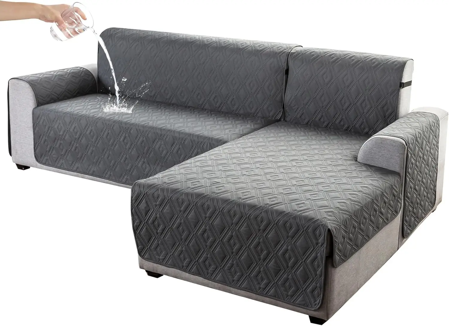 

Sectional Couch Covers for Dogs L Shaped Sofa Covers Chaise Lounge Cover Reversible Couch Covers for Sectional Sofa L Sha