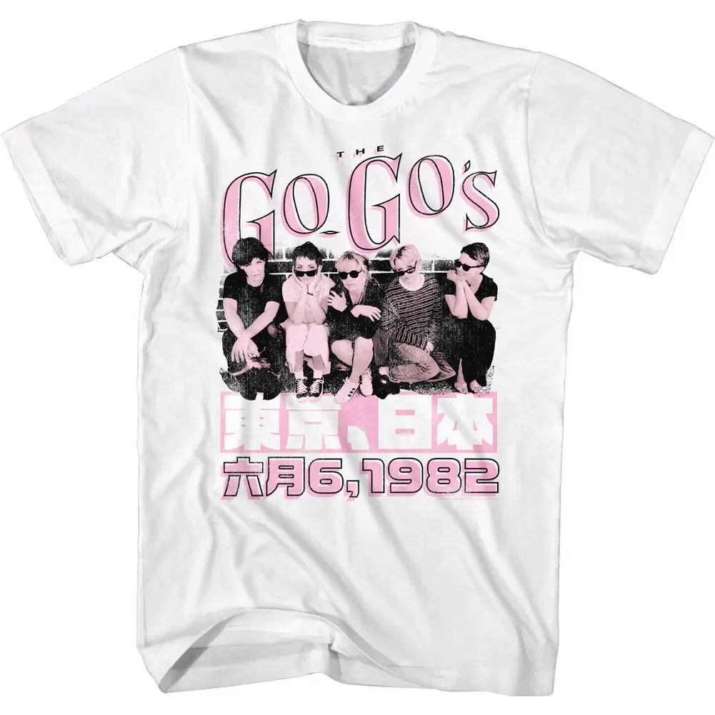 The Gogos Japan 1982 Music T Shirt