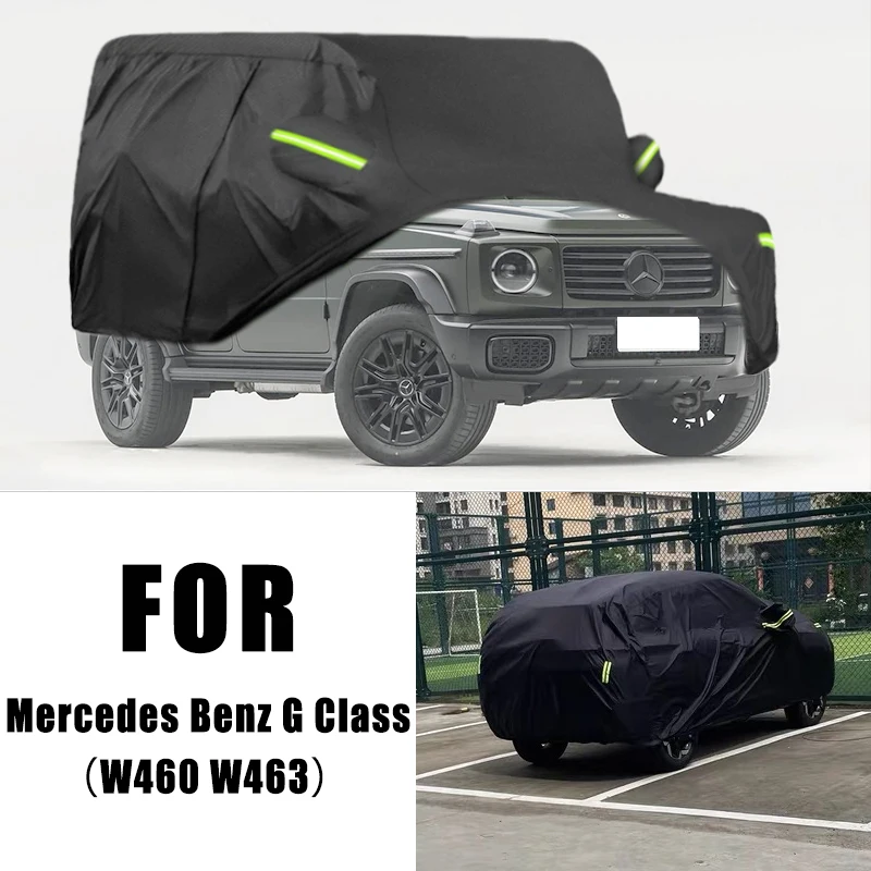 

For Mercedes Benz G Class W460 W463 Car Covers 6-in-1 Waterproof Dustproof UV Proof Snowproof Scratch Resistant Protection