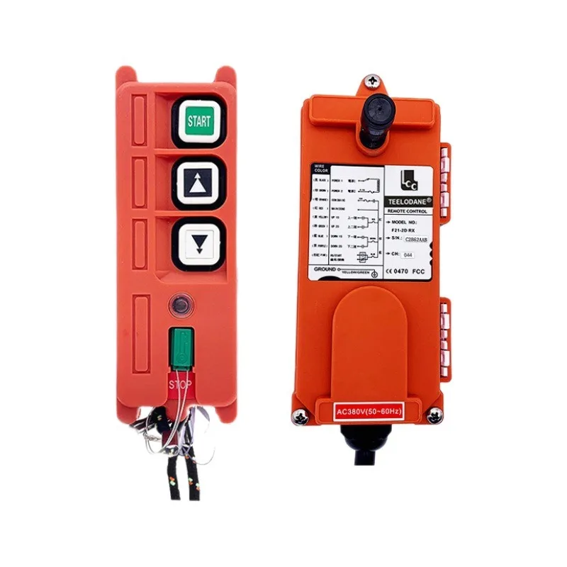 

F21-2D Crane Overhead Crane Electric Hoist 2 Point Dual Speed Overhead Crane Industrial Wireless Remote Control