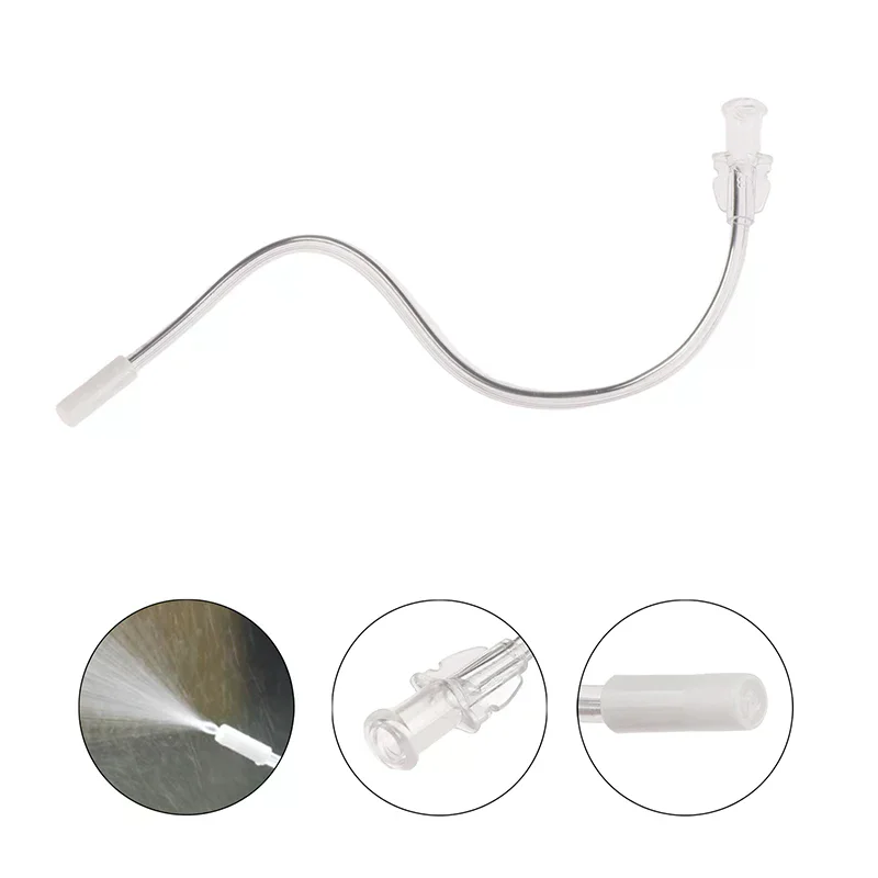 Laryngeal Sprayer Nozzle Disposable ENT Anesthesia Spare Part Throat Dosing Tube  Device Replacement Tip