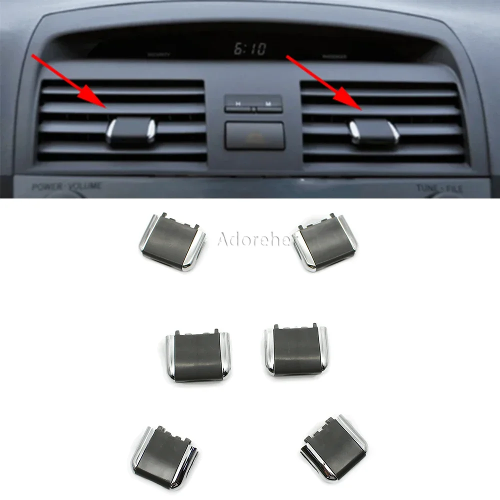 Rear Row Air Conditioner Air Outlet Paddle Retrofit Buckle for Toyota Camry 2006 2007 2008 2009 2011 Accessories