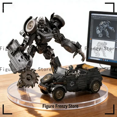 

Transformation Toys TW-FS04 TWFS04 YAlert Barricade Frenzy World War II Series Anime Action Figure Assembly Model