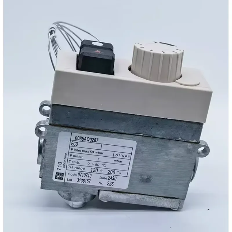 120-200C LPG Thermostatic Control Valve Model 710 Minisit Replacement for Gas Deep Fryer Temperature Regulator