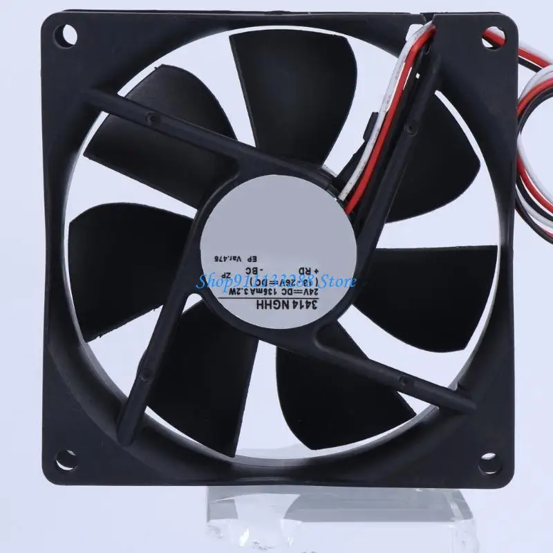 G88D 3414NGHH 3414 NGHH Fan 9x9cm DC24V 3.2W Quiet Operation Cooling Fan for Computer Inverter Fan