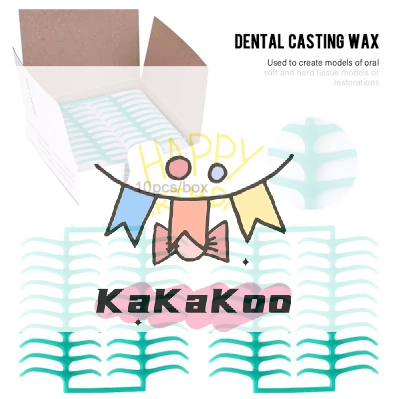 1 Box Dental Labor Wachs Mesh Quadratisches Gitter Mit Loch Form Blatt Für Guss Metall Teilweise Design Dental Labor Material