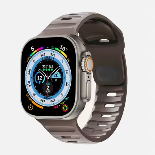 Strap For Apple Watch Band 49mm 44mm 45mm 41mm 40mm 42mm 38mm Soft Silicone sport Bracelet iwatch Serise 8 7 SE 6 5 9 Ultra 49mm - Image 26