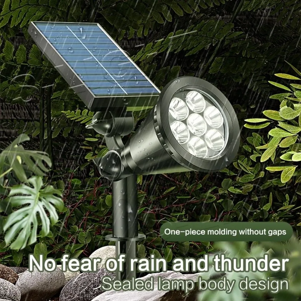 Durable 18Led Solar Lawn Lamp IP67 Waterproof Adjustable Solar Spotlights Landscape Light Lawn Decor Lighting Garden Spot Lights