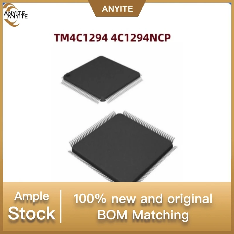 NEW 1Pcs/Lot    TM4C1294 4C1294NCP  TM4C129    TM4C1294NCPDTT3R  TQFP128
