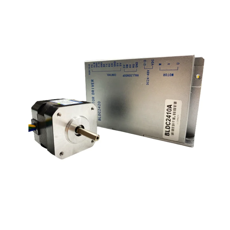 42MMX42MMX61mm Factory Direct High Speed Nema17 Brushless Motor with CE Certification and Driver for AGV
