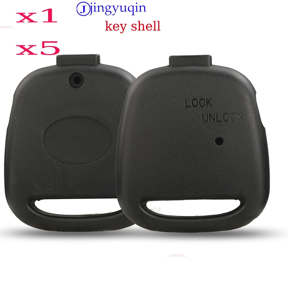 

Корпус выкидного ключа Jingyuqin X1 X5 с одной кнопкой для Toyota Carina, Estima, Harrier, Previa, Corolla, Celica (замена)