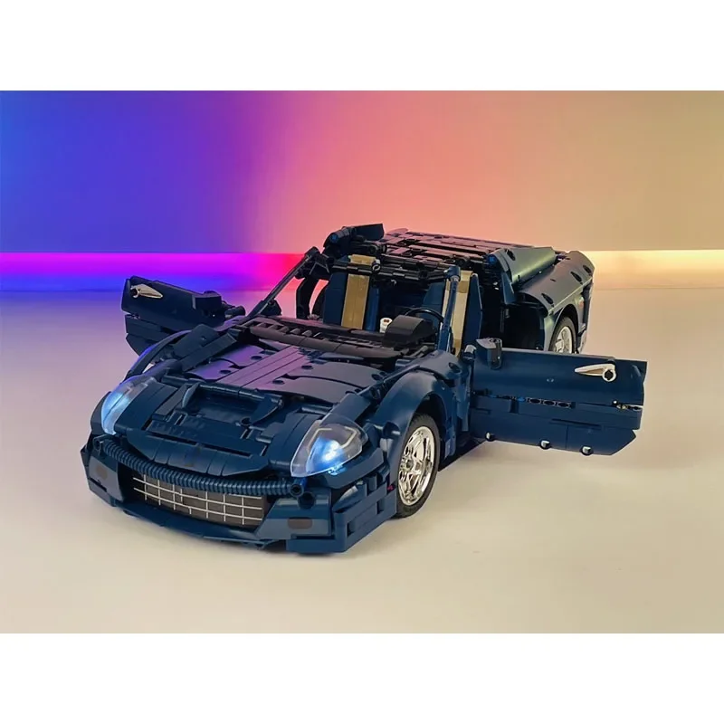 MOC-172815 Nieuwe Gtr Supercar Race Bouwstenen Model 1594 Onderdelen Onderwijs Jongen Kinderen Verjaardag Bouwstenen Speelgoed Cadeau