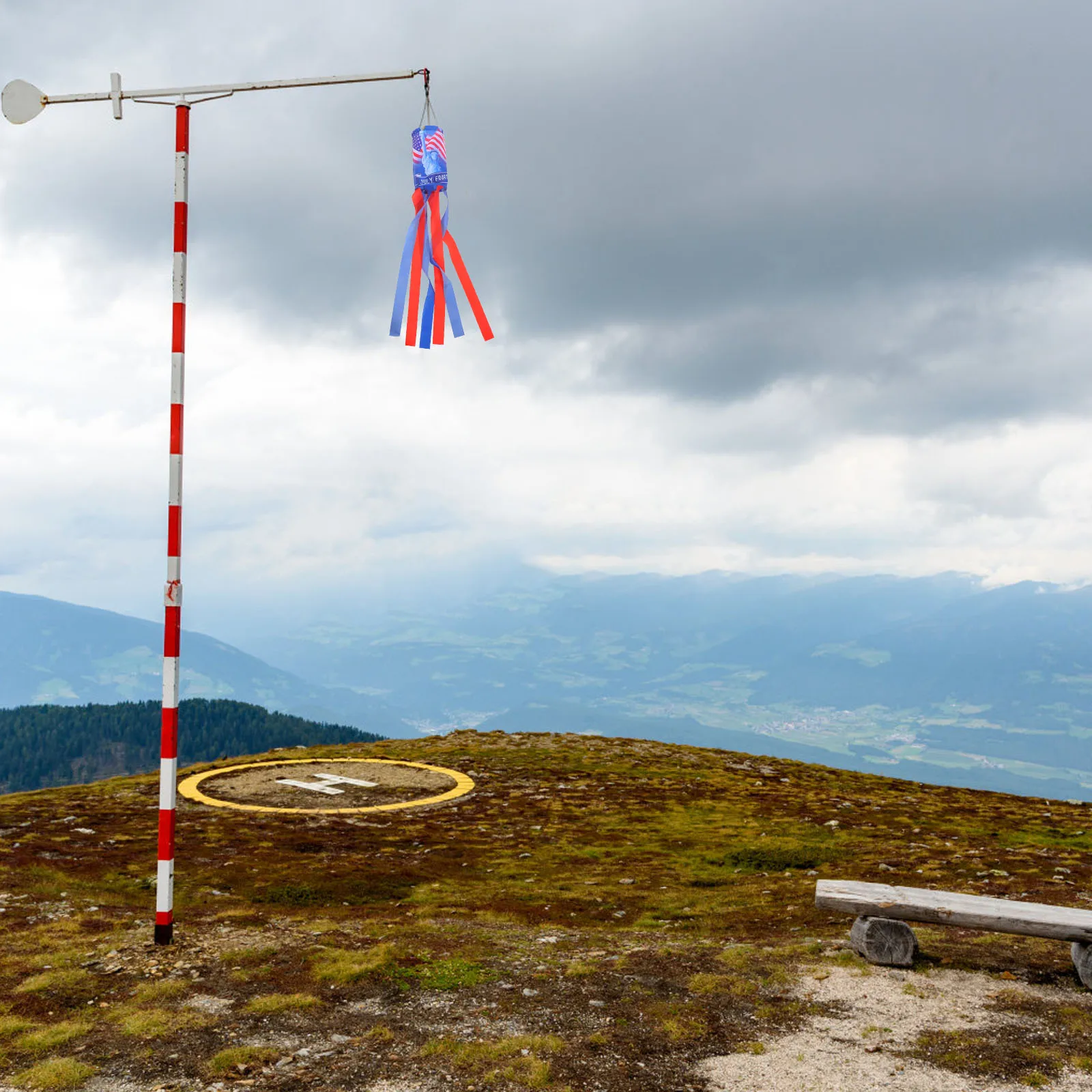 

American Us Flag Windsock Patriotic 4th July Independence Day Garden Party Decor Outdoor Hanging Wind Sock Wind Socks