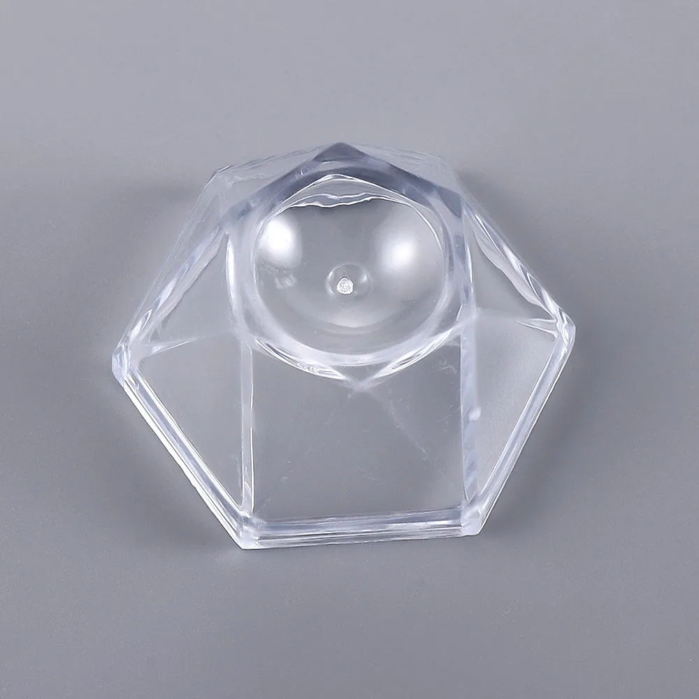 Soccer Volley Ball Glass Quartz Transparent Sphere Holder Pedestal Display Stand Crystal Ball Base
