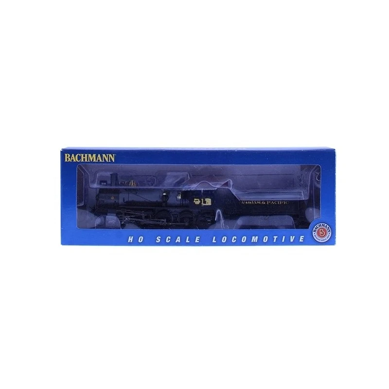 HO ประเภท 1/87 ของเล่นรถไฟ American Series ล้อ 52 นิ้ว 4-6-0 รถจักรไอน้ําโลหะผสมล้อรถไฟของเล่นเด็กของขวัญ
