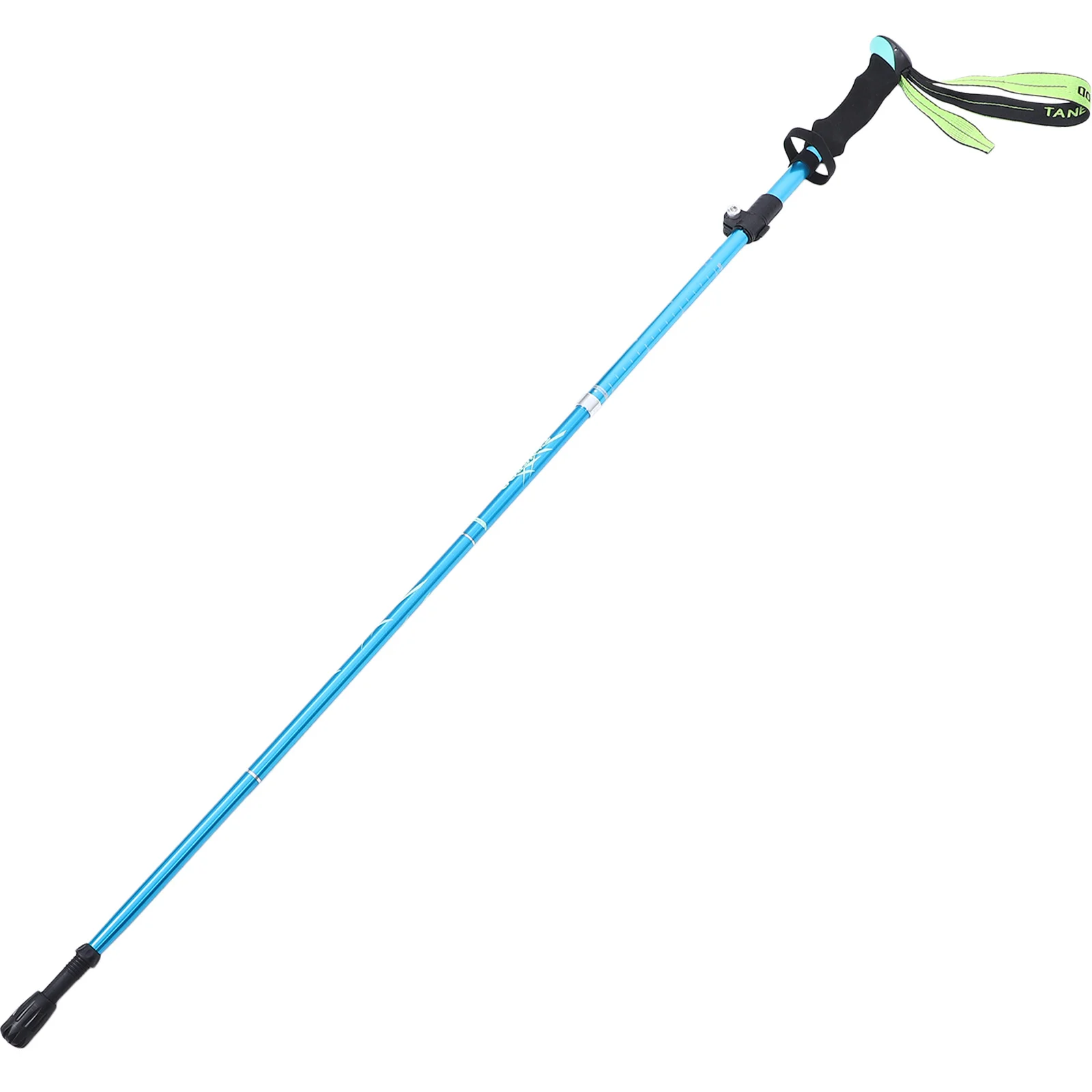 

Folding Aluminum Alloy Walking Cane 5 Sections Anti-Slip Trekking Pole Ergonomic Design For Outdoor Hiking Climbing 30Cm Folded