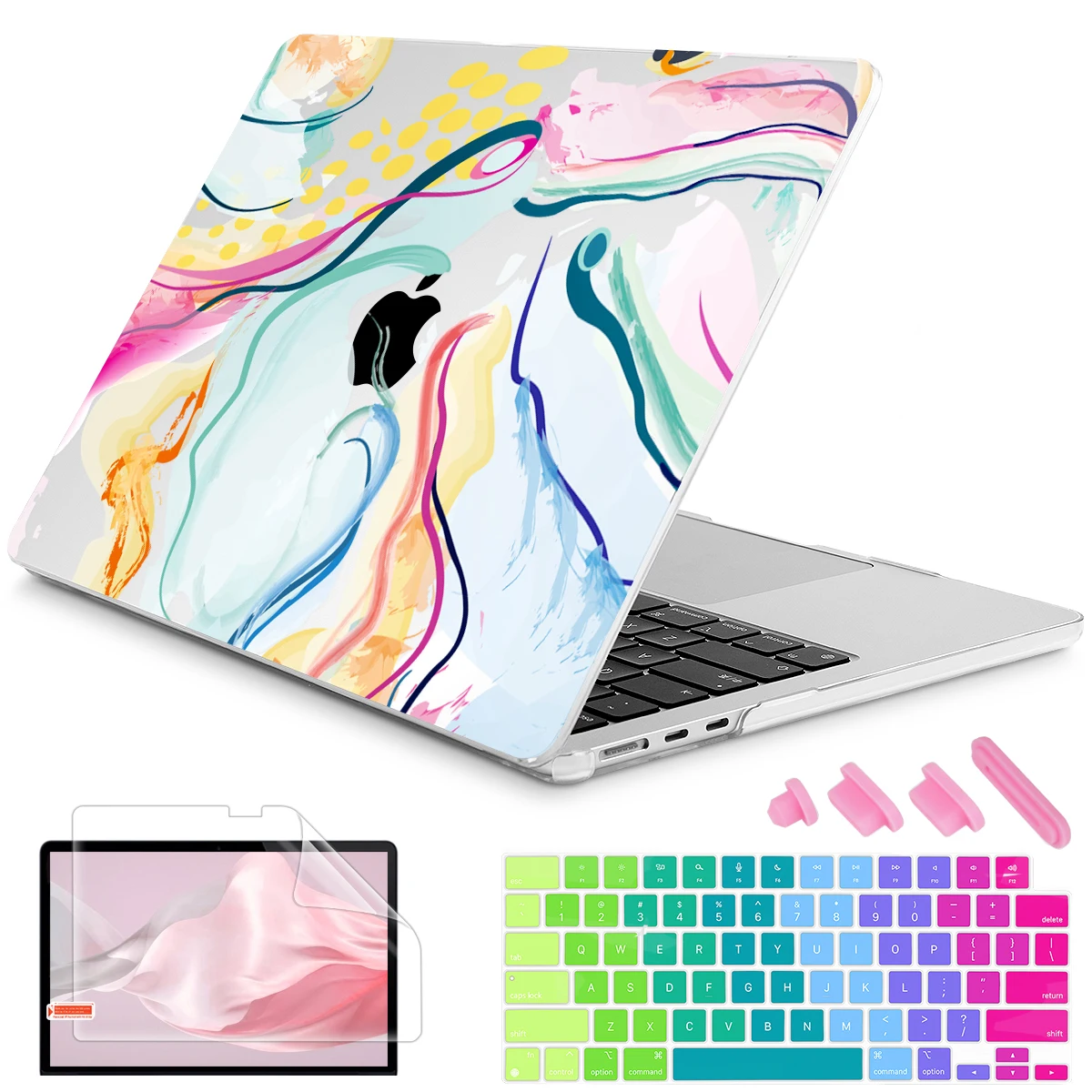 Marble vein Hard case for Macbook 2023 M2 Air 15 A2941 Air 13 A2681 A2337 M1 2020 A2338 Pro 13 inch case Pro 14 16 A2779 A2780