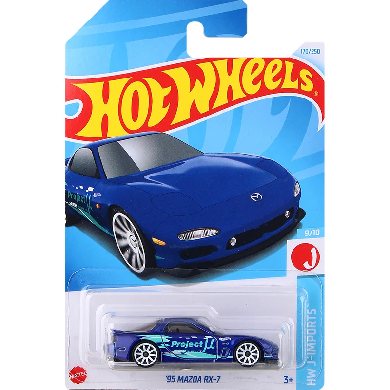 

Original Hot Wheels Mazda RX-7 Car Alloy Simulation Racing Car Vehicle 1:64 Scale Toys Gifts CarDie-Cast Collectible Model Car