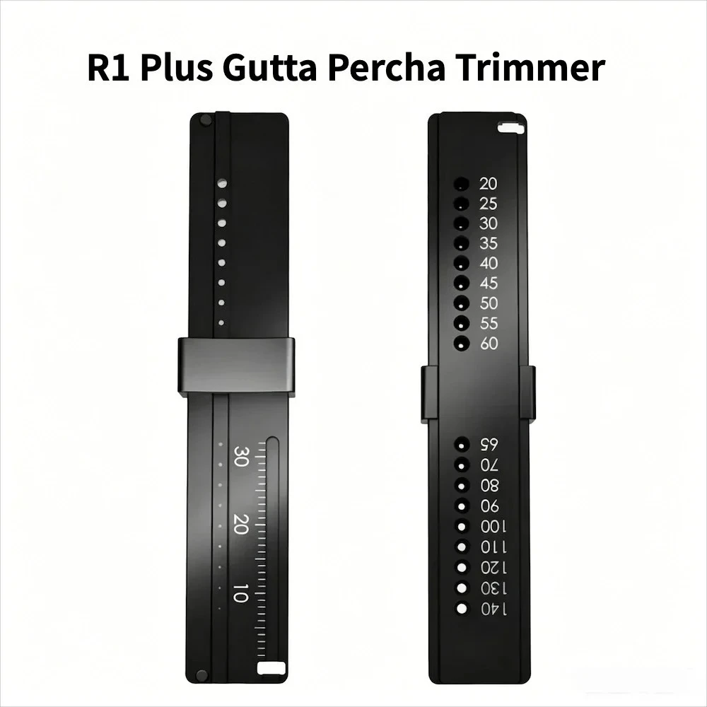 Autoclavable R1 Plus Gutta Percha Trimmer, Dental Endodontic Measuring Ruler 0.01mm High Precision