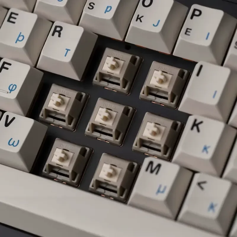 for  Linear Mechanical Keyboard Switches Smooth Crisp Sound Shaft Wall Bottom Design