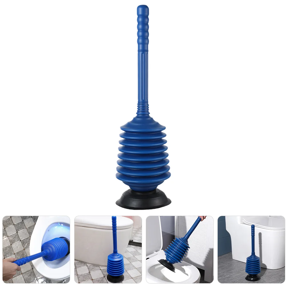 Unclog Heavy Duty Toilet Plunger Bathroom Anti Clogging Drainage Pipe Skin Tool Cleaning Pp for Cleanser