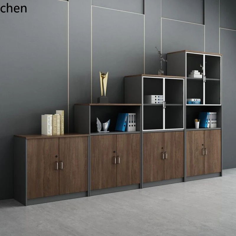 ZML high and low combination data storage door file glass door office area