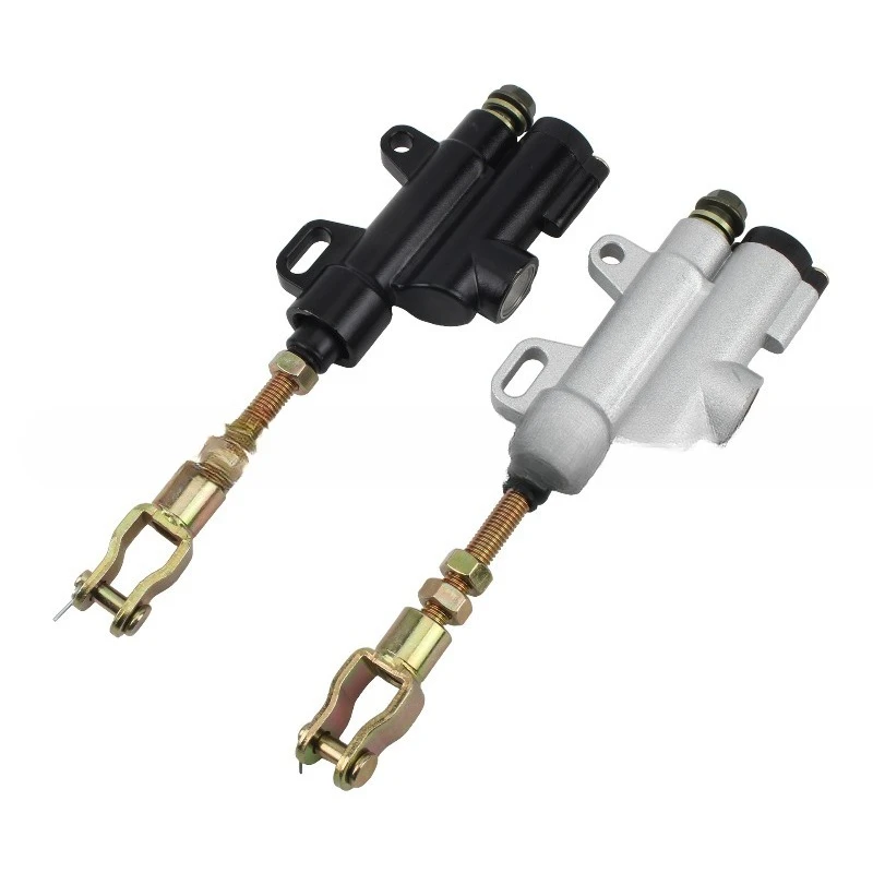 Off-road motorcycle four-wheel ATV rear brake upper one-word pump conjoined through hole oil pump foot brake
