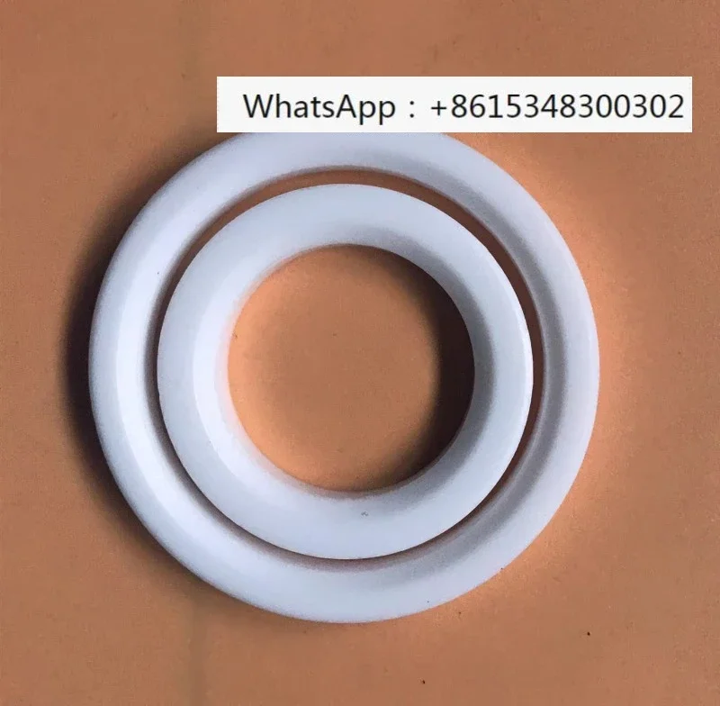 Ball valve seat gasket F4 sealing ring 4-inch valve white plastic king sealing gasket DN100