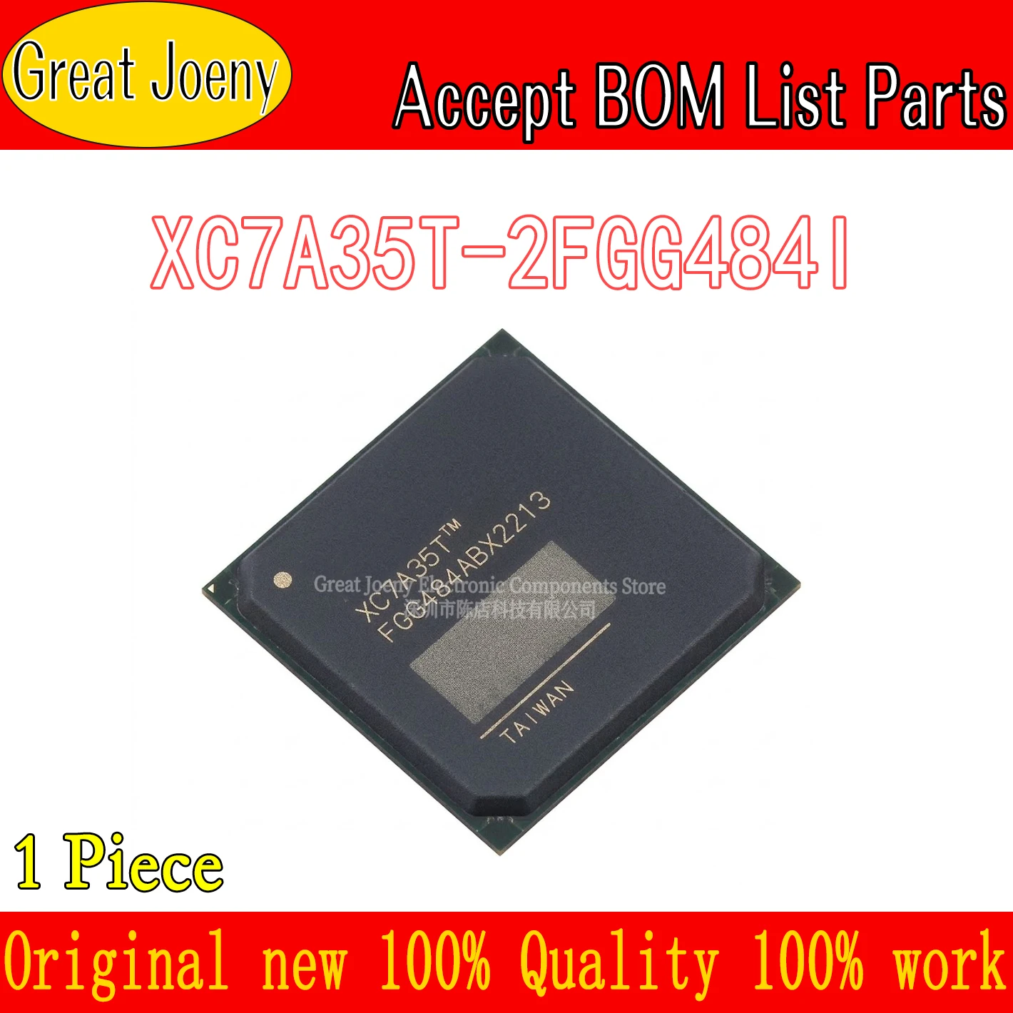 100% Brand New Original XC7A35T XC7A35T-2FGG484I XC7A35T-FGG484 IC Chipset FBGA-484