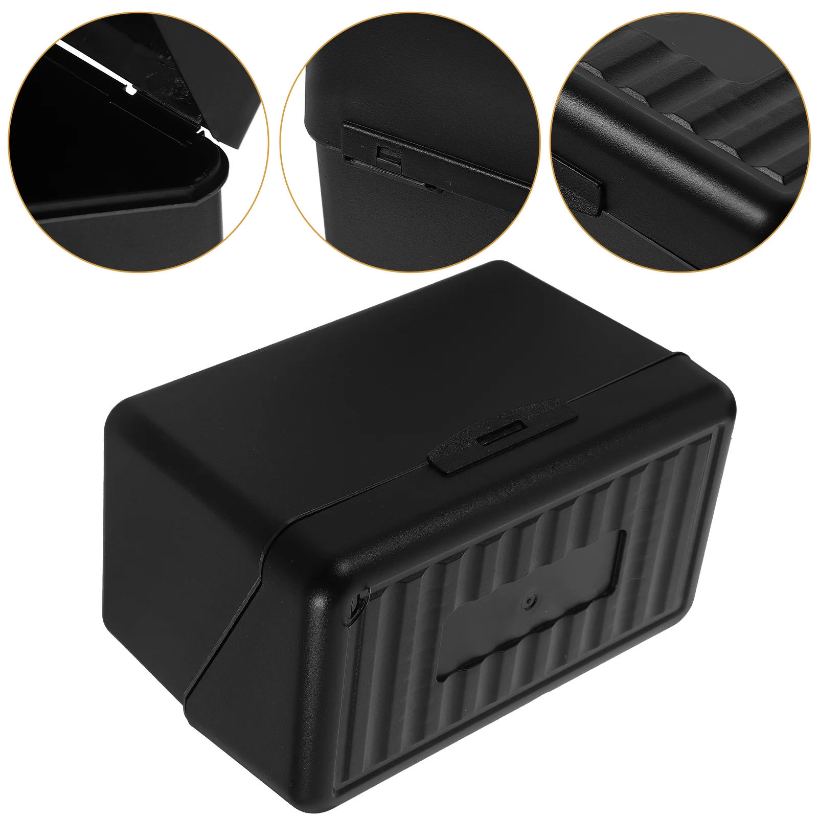 Pudełko na karty z podpisami Uchwyt biznesowy Futerał do przechowywania kart Pp Wyświetlacz Organizowanie Stojak Abs Stojak Organizer