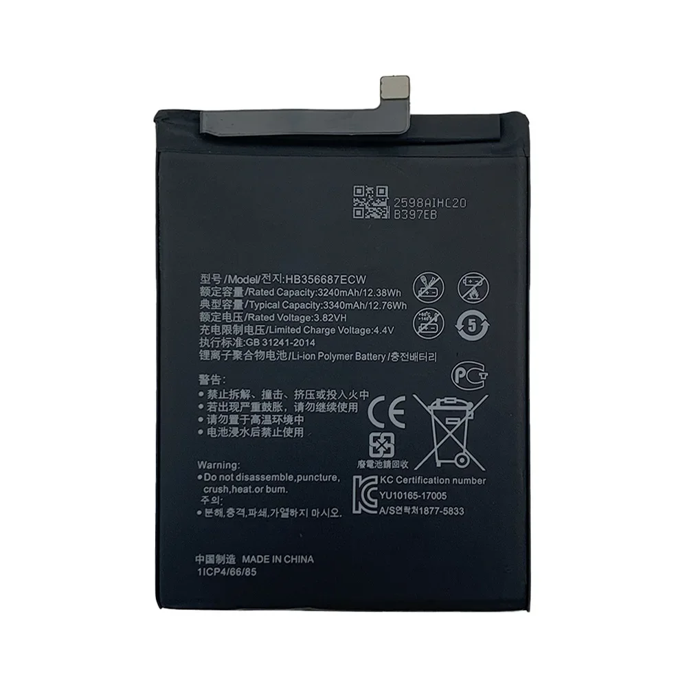 HB356687ECW Battery For Huawei Nova 2 Plus 2i 2S 3i 4e P30 Lite Mate SE G10 Mate 10 Lite Honor 7X 9i Maimang 6 Batteries