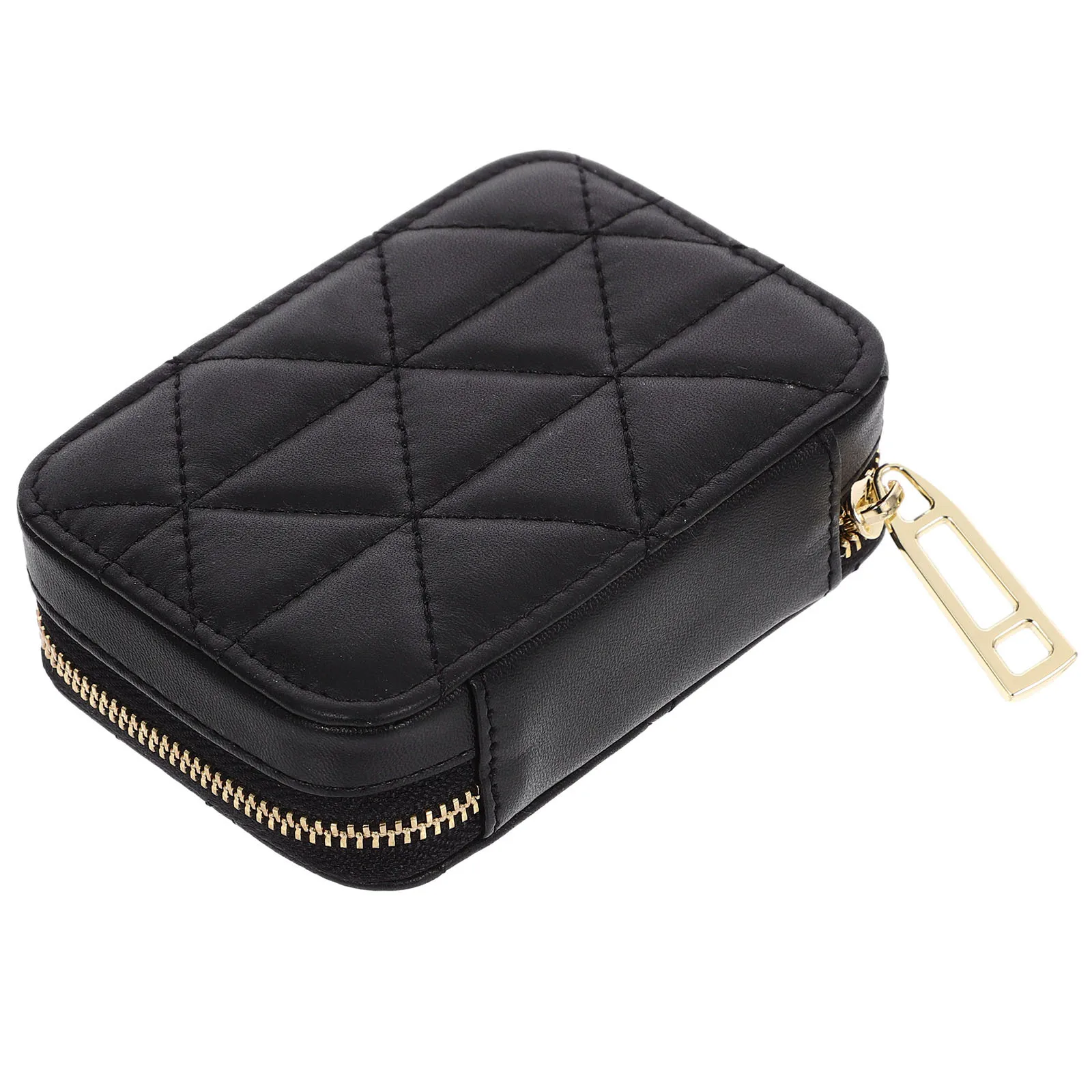 

1pc Lipstick Mirror Touch-Up Pouch Makeup Bag For Women Travel Hiking Camping Party Organizer Case