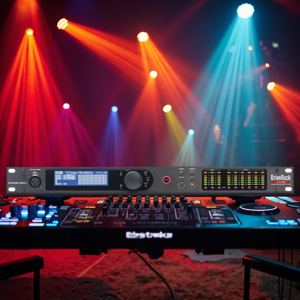 Automatic Tuning DSP Audio Processor USB WIFI Karaoke Stage Sound Processing Device