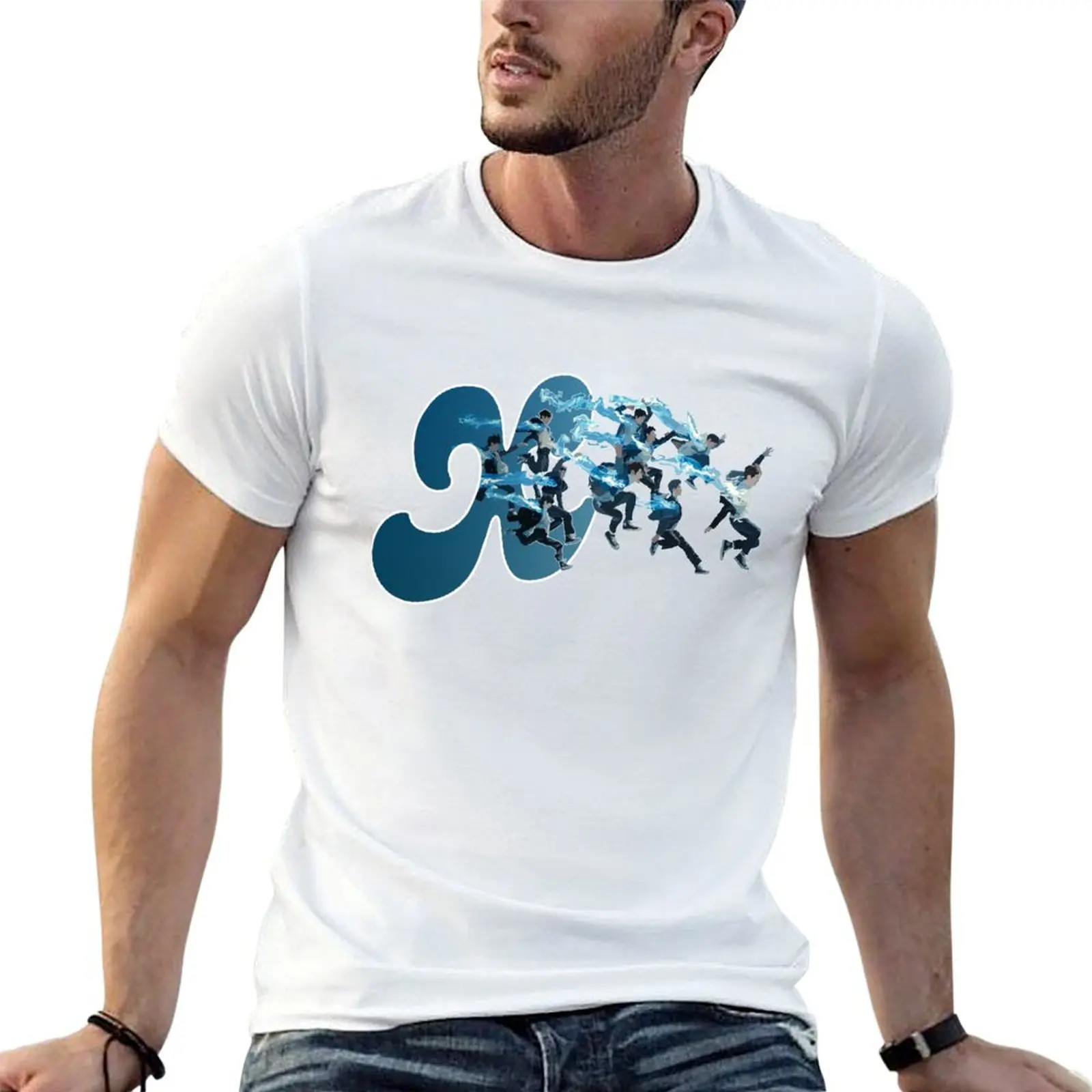 

Xikers members jumping out of the X dimension T-Shirt man t shirt summer t shirt for man T-Shirt