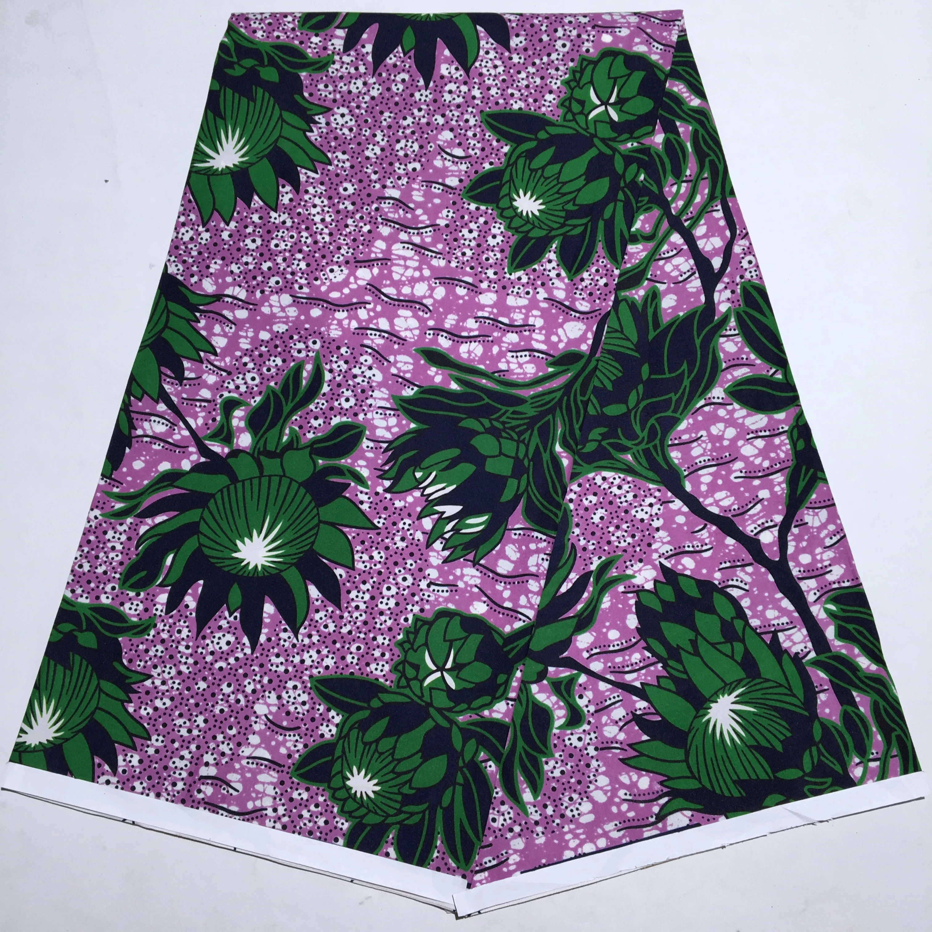 African Nigeria Wax Fabric 2024 New Arrival Soft Batik Ankara Wax Fabric Print Tissu For Women DIY Cloth Dresses Sewing Material