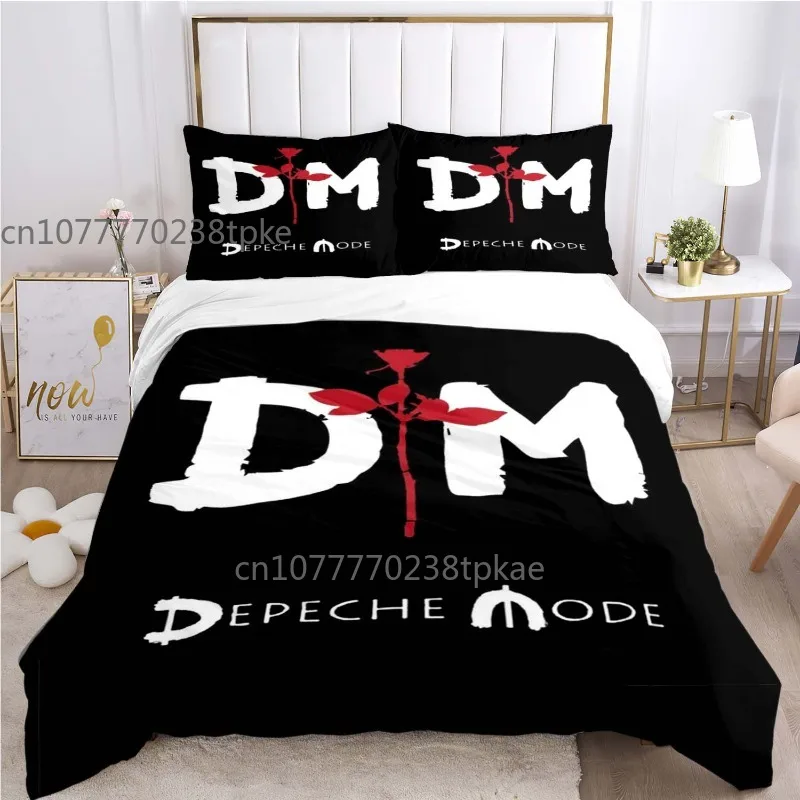 Depeche Mode Band Duvet Cover Sets Printed Bedding Set Double Queen King Size 2/3pcs,Bettbezug