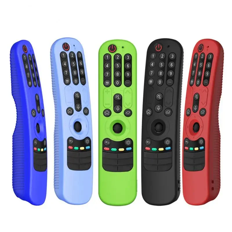 Colorful Silicone Case For LG AN-MR21GC MR21N/21GA Remote Control Protective Cover For LG OLED TV Magic Remote AN MR21GA