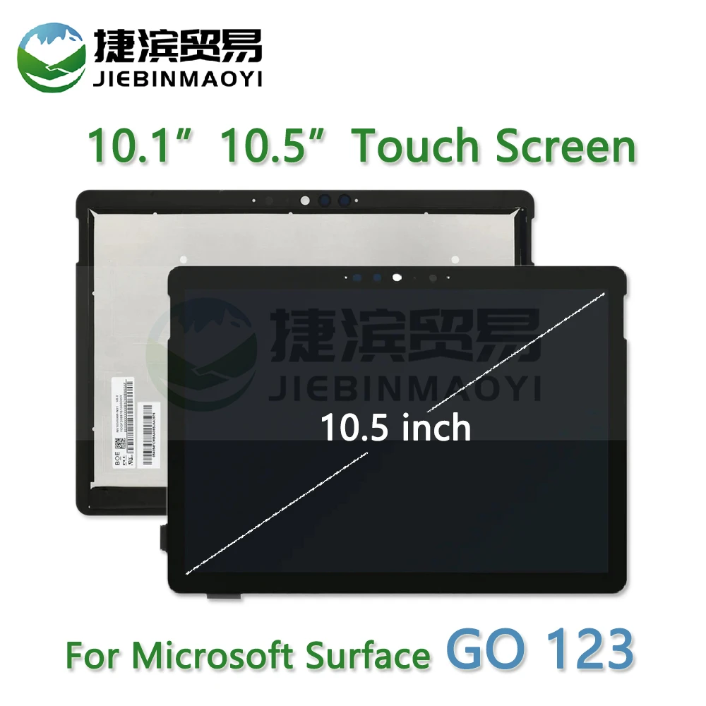 

New LCD For Microsoft Surface GO 1 GO 2 GO 3 1824 1825 1901 1926 1927 LCD Display Touch Screen Digitizer Assembly for Surface