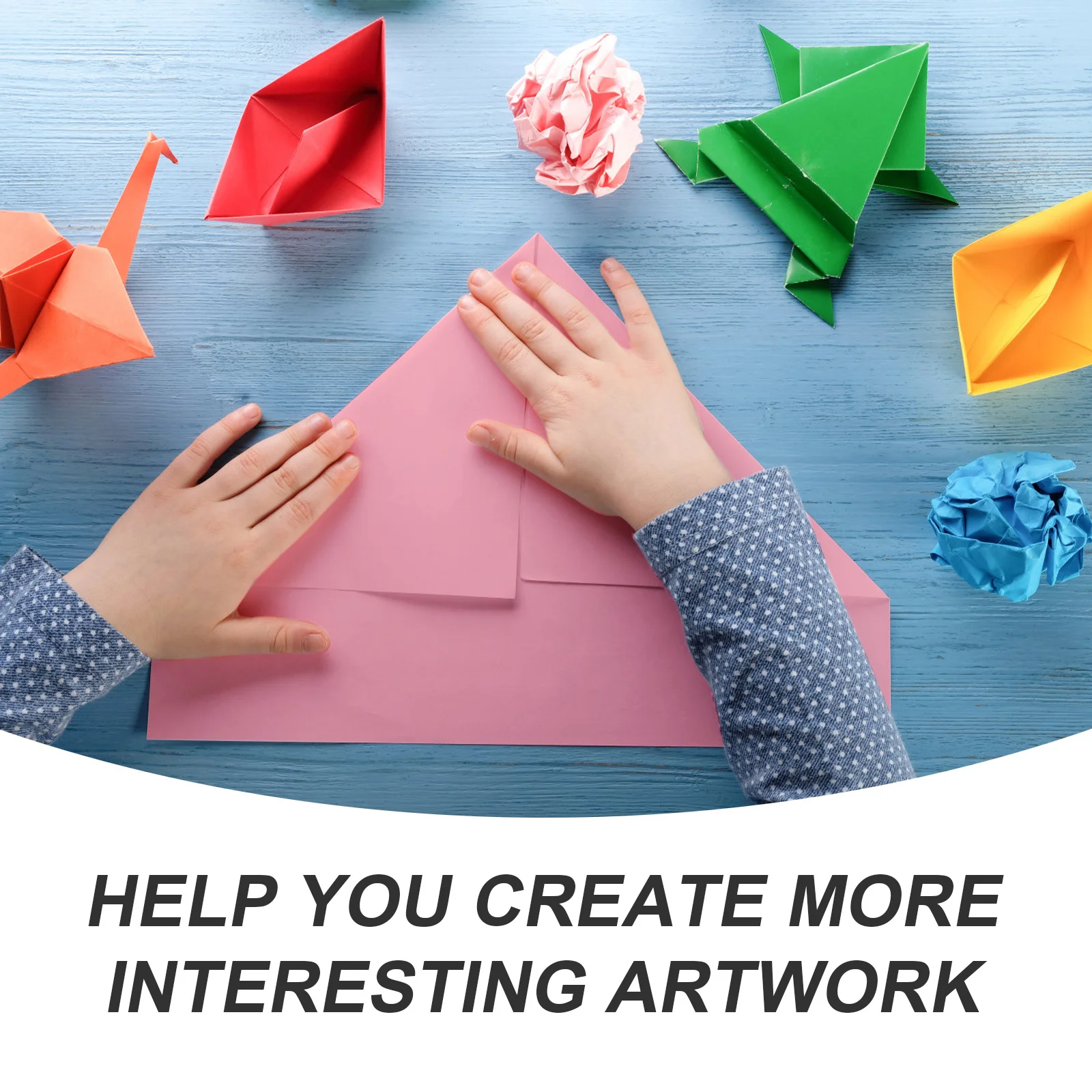 

50 Sheets Colored Card Paper DIY Craft Making Supplies Painting Drawing Origami Cardstock Papers for Teens Home Art