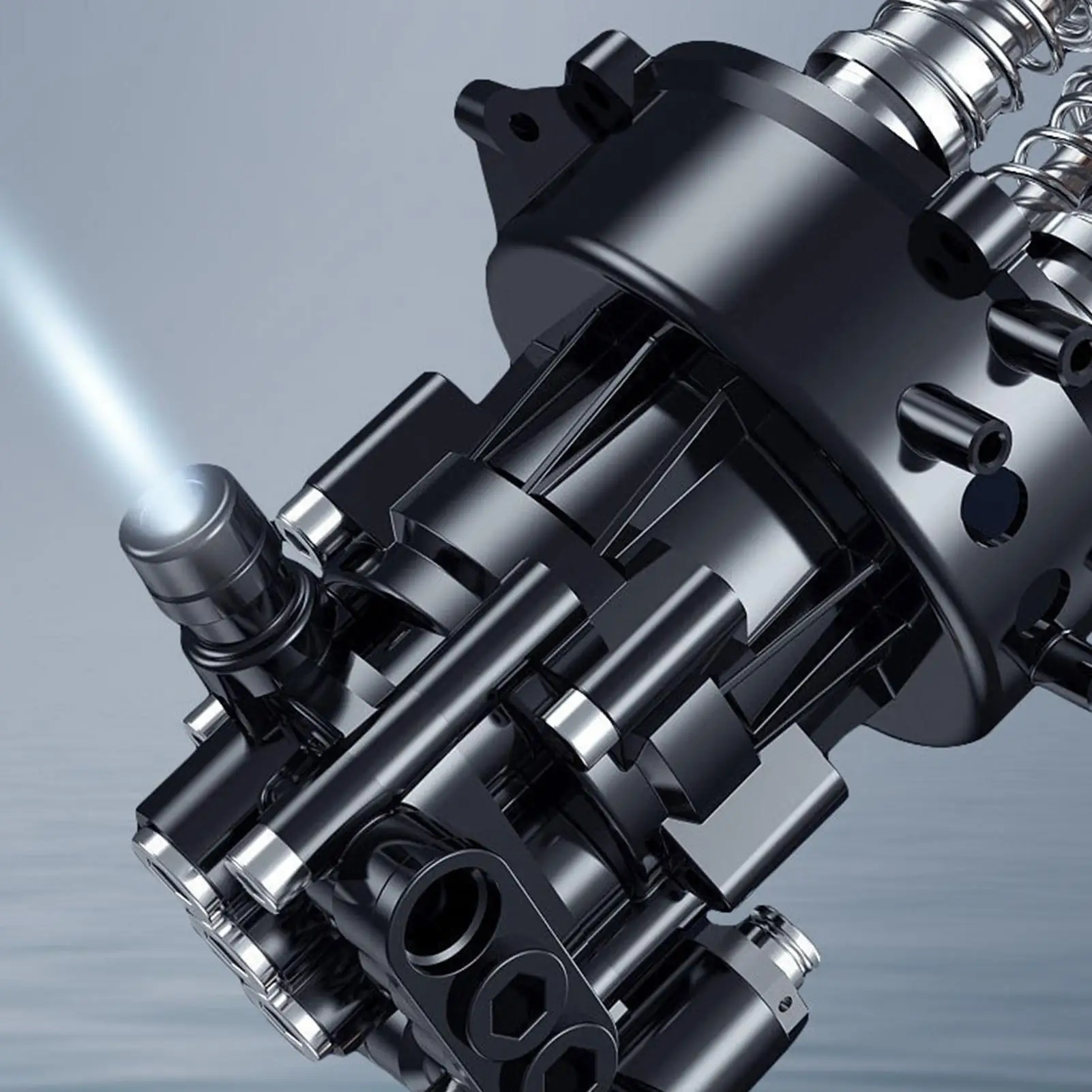 

Мощная компактная мойка высокого давления с регулируемым распылением и быстрым подключением для автомобилей и внедорожников