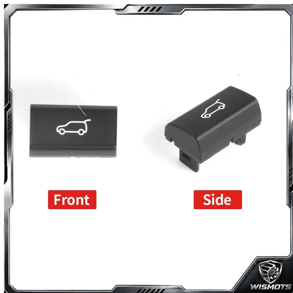 Car Tailgate Rear Trunk Switch Button Cover for BMW X5 E70 X6 E71 E72  Plastic Black Tail Cap Switch 61318357580