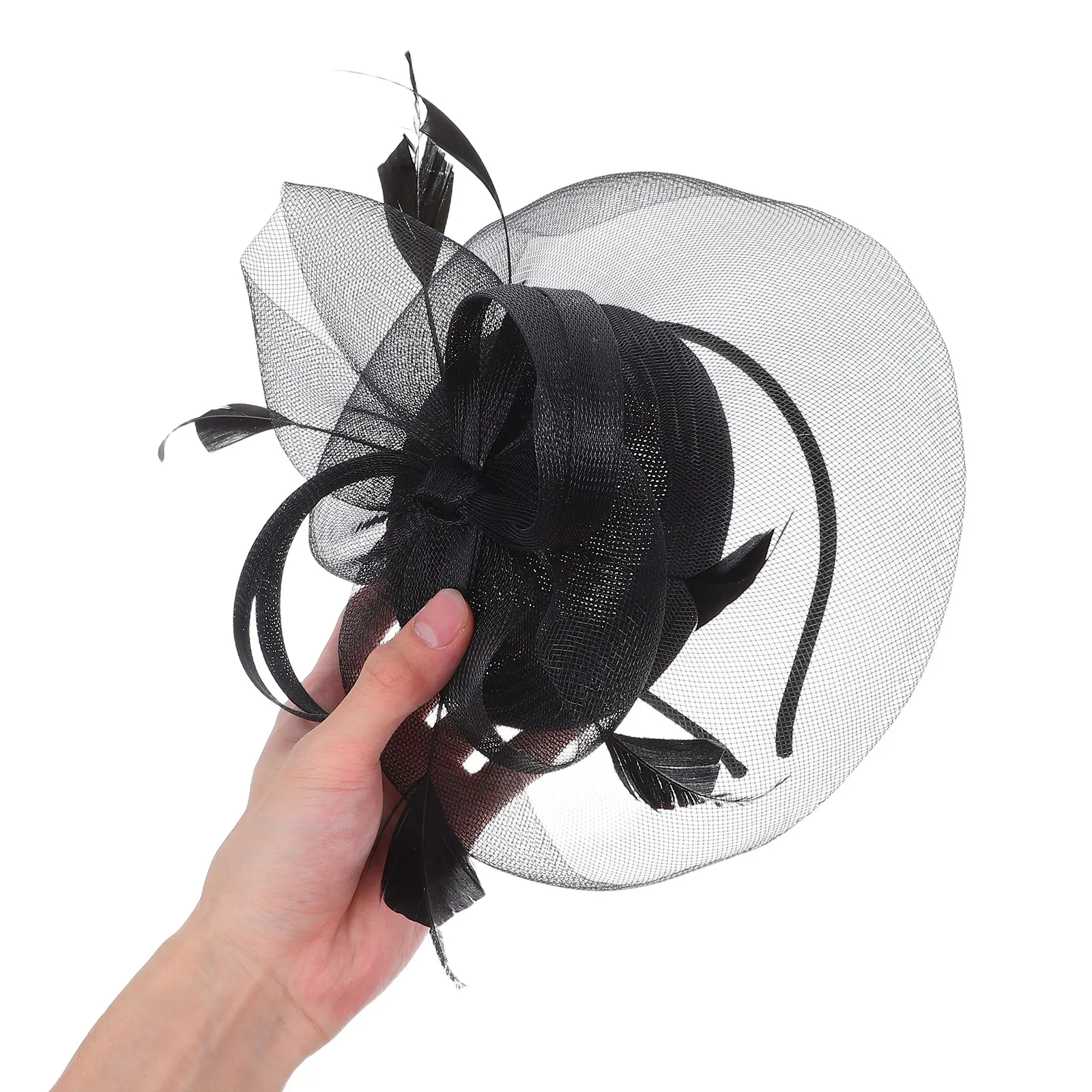 

Headband Fascinator for Women Gauze Hat Tea Party Wedding Anniversary Cosplay Performance Lightweight Elegant Daily Charm