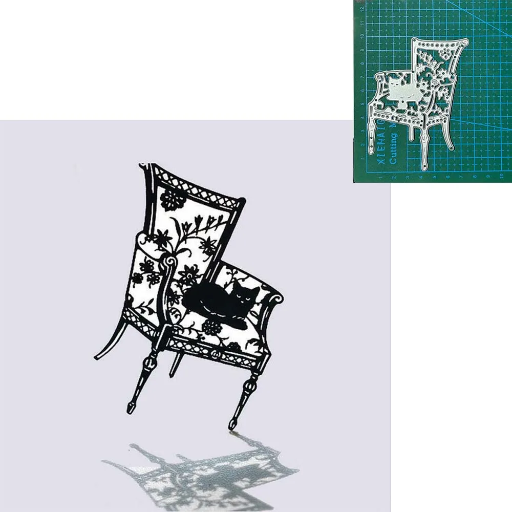Table chair tower metal cutting dies mold Scrapbooking paper craft knife mould blade punch template Embossing stencils