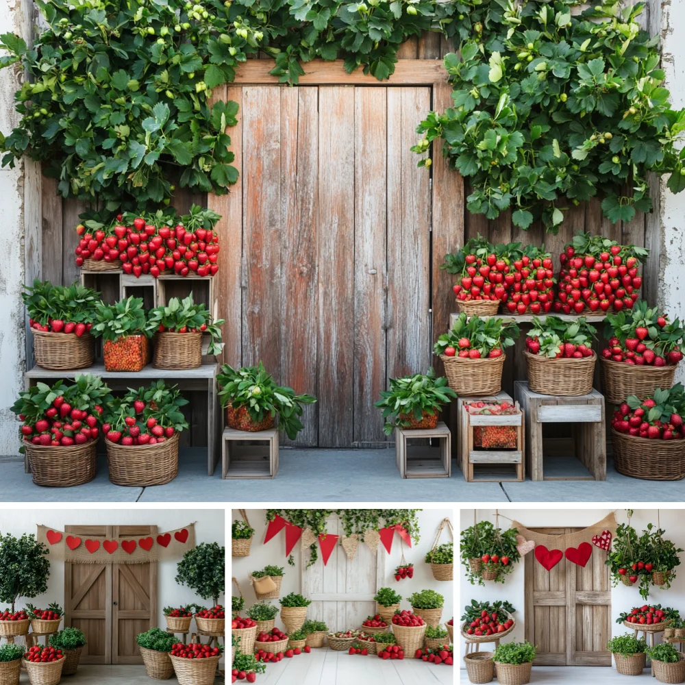 Photography Background Spring Easter Farm Apple Orchard Back To School Kid Birthday Portrait Decor Backdrop Photo Studio