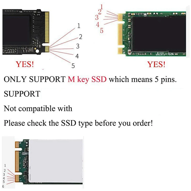 อะแดปเตอร์แปลง NVMe SSD M.2 10X สำหรับอัพเกรด Air Pro Retina กลาง2013-2017 AHCI SSD ชุดอัพเกรด