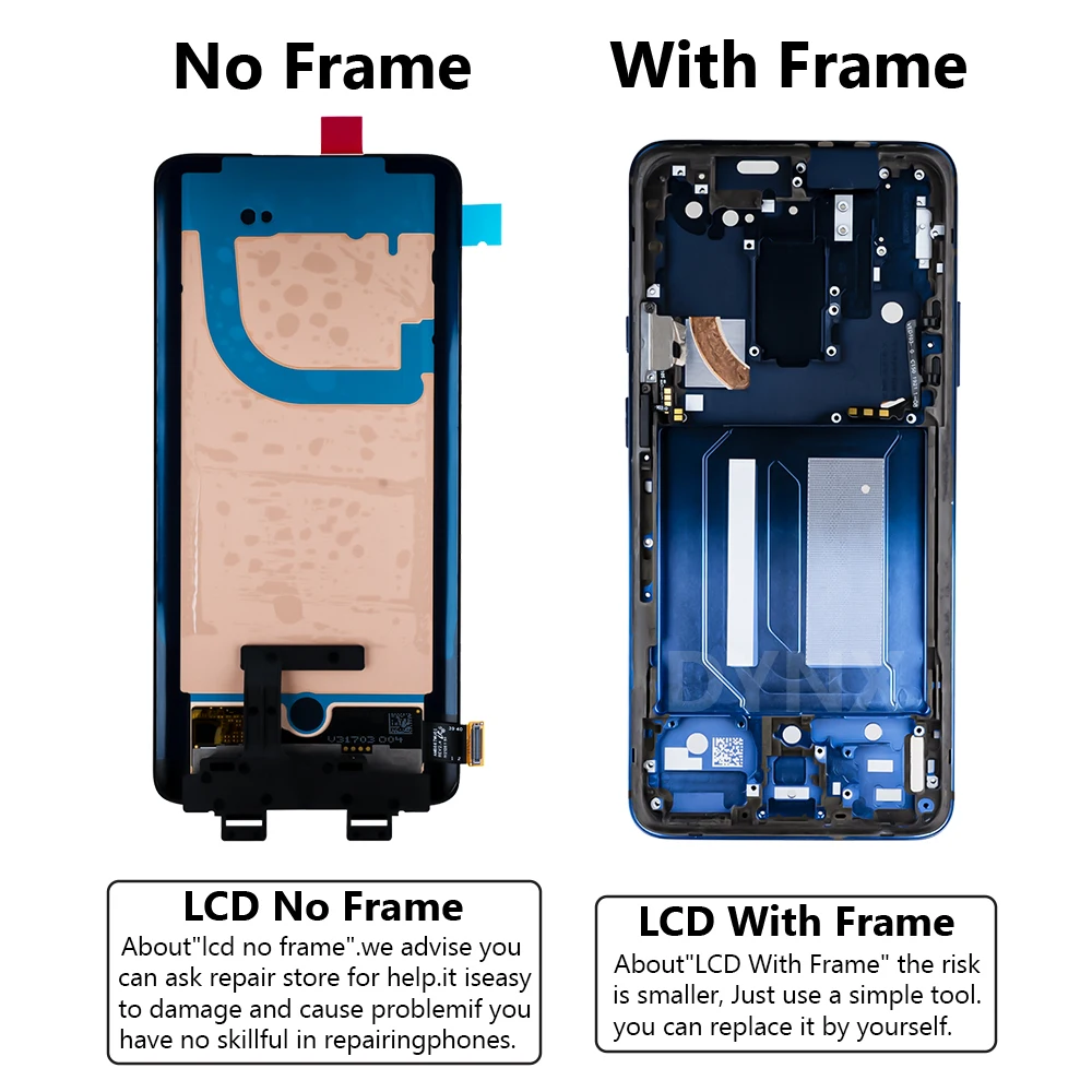 6.67\'\' Best Quality OLED Display For OnePlus 7 Pro LCD Touch Screen Digitizer Assembly replacement Parts For Oneplus 7 pro