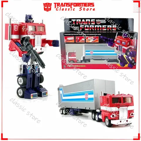 In Stock Classic Transformers Toys G1 Reissue KO Edition Optimus Prime Cybertron Autobots Action Figures Collectible Gifts