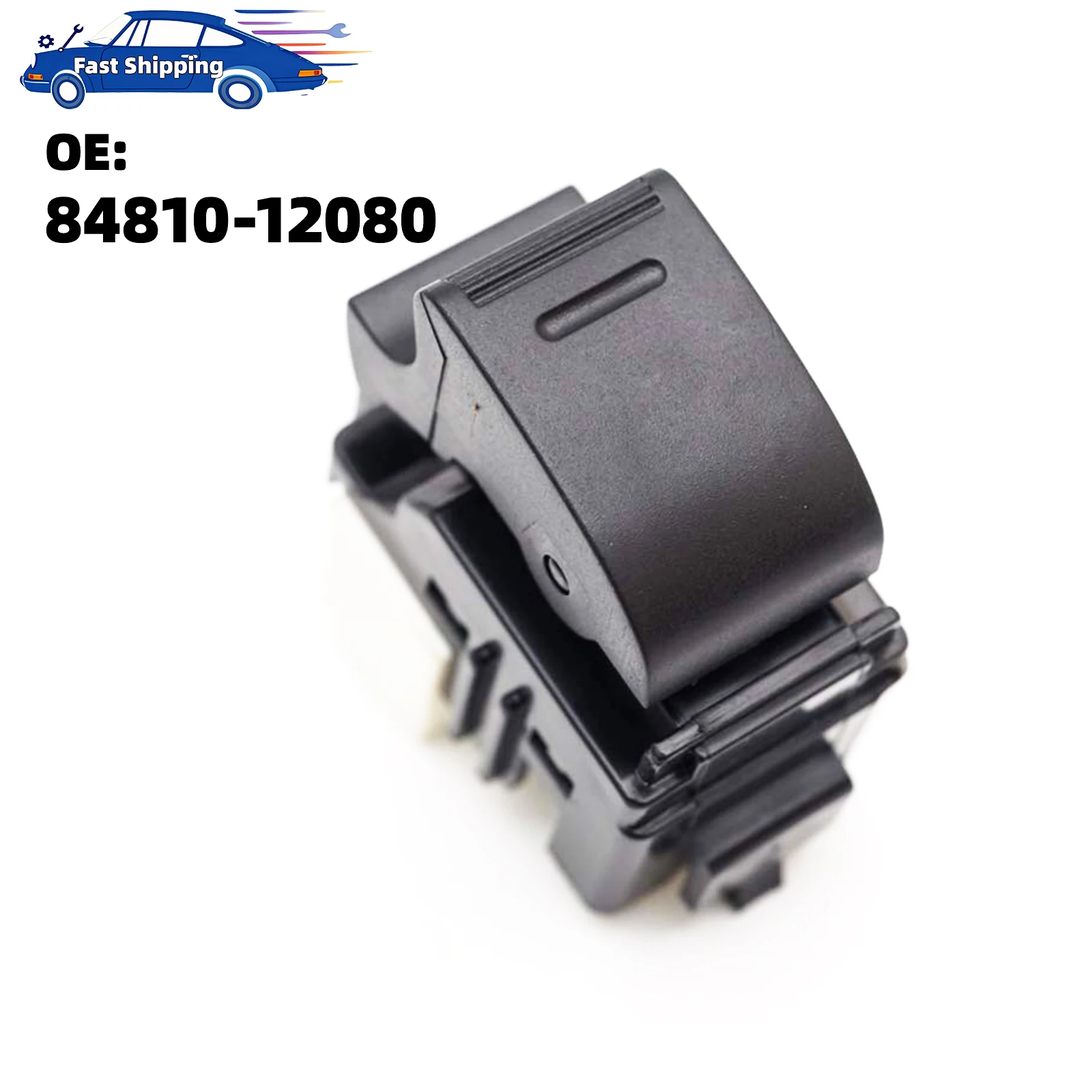 

84810-12080 автомобильные аксессуары, электрический переключатель управления стеклоподъемником со стороны пассажира для Toyota Camry Corolla RAV4 Matrix Scion Prius